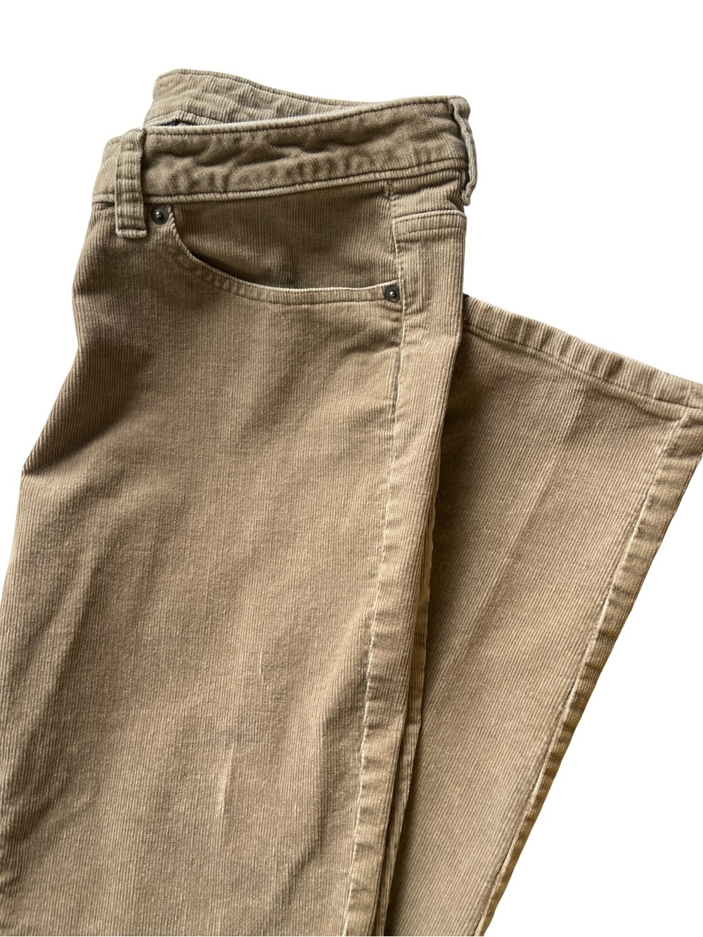 Patagonia Organic Cotton Corduroy Pants Brown Straight Leg Womens Size 30